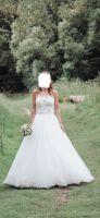 Brautkleid mit Spitze und Tüll in Größe 36 Nordrhein-Westfalen - Greven Vorschau
