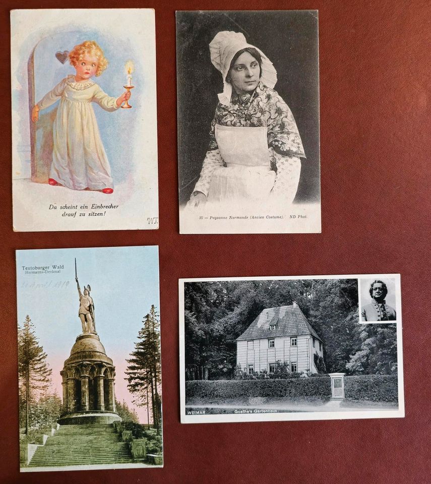 Konvolut alter Postkarten - teils unbeschrieben - 1916 bis 1932 in Stadthagen