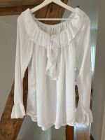 Tolle weiße Bluse „Made in Italy“ mit Rüschen und Seide Gr. L ❤️ Nordrhein-Westfalen - Herford Vorschau