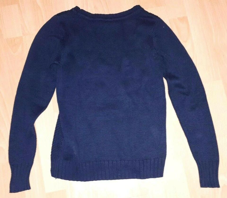 Strickpullover blau Gr S in Dresden