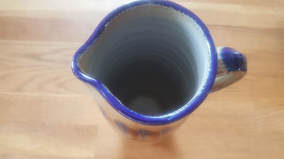 Krug Töpferei getöpferte Keramik Handarbeit Girmscheid Vase in Breitengüßbach