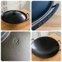 Le Creuset Wok original wie neu Gusseisen auch Outdoor Bayern - Stockstadt a. Main Vorschau