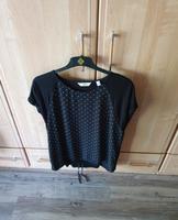 Damen Shirt Bluse schwarz weiß gepunktet 44/46 Thüringen - Nordhausen Vorschau
