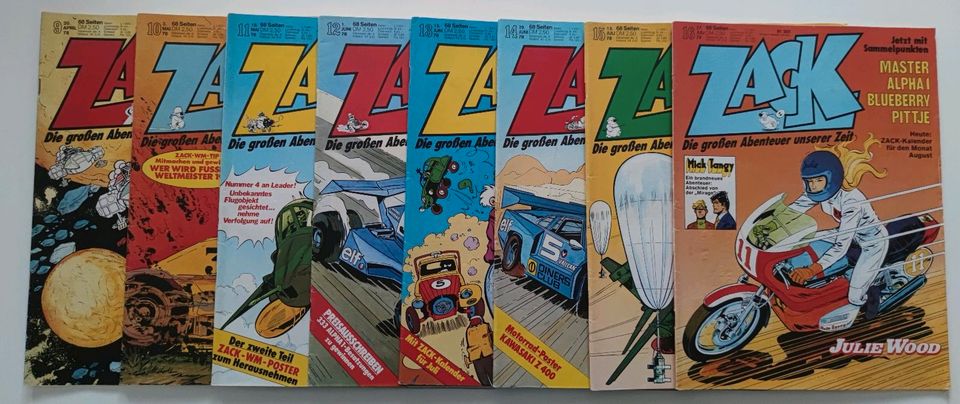 Zack Comic Hefte 1978, kompletter Jahrgang mit Sammelalbum in Essen