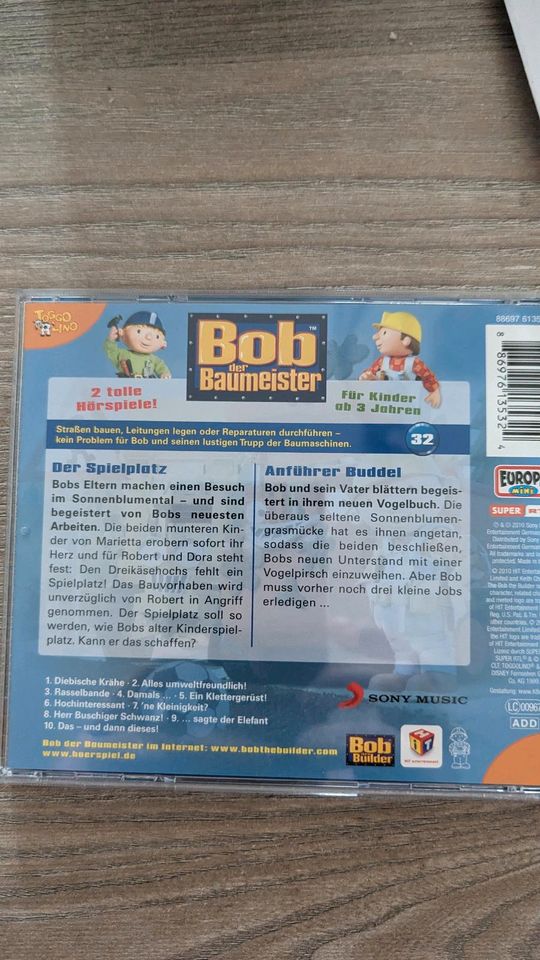 Bob der Baumeister CD " Der Spielplatz" CD 32 in Metzingen