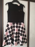 Kleid Gr. 140 wie NEU schwarz weiß rosa - mit Jacke Brandenburg - Altdöbern Vorschau