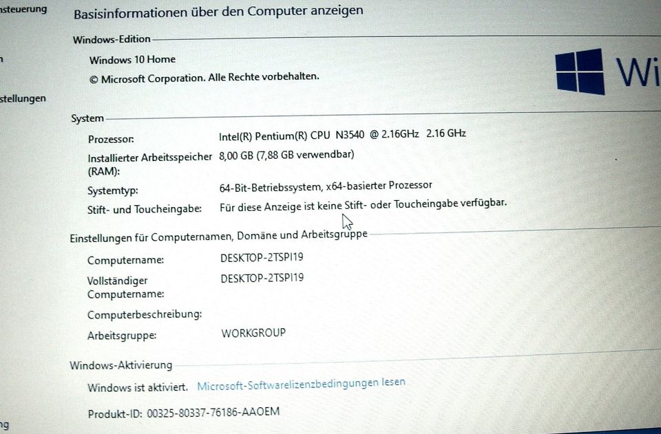 Notebook Lenovo Ideapad 100-15IBY in Dortmund