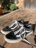 Vans ComfyCush Old Skool, Größe 41 Sneaker schwarz weiß Sachsen - Hartenstein Vorschau