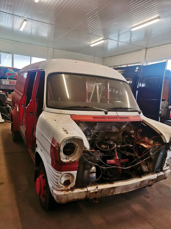 Ford Transit Mk1 Mk2 Oldtimer Ex Feuerwehr in Horb am Neckar