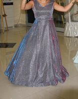 Abendkleid Ballkleid Abi Silber Glitzer S 36 OHNE REIFROCK Bayern - Abensberg Vorschau