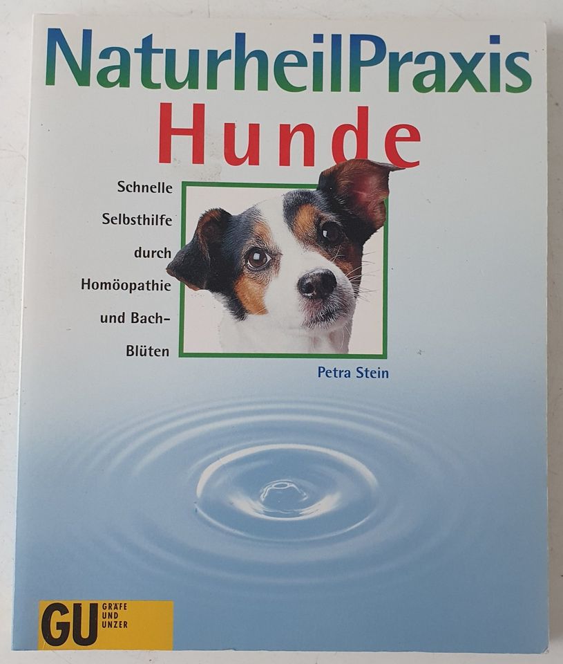 NaturheilPraxis Hunde, Selbsthilfe, Homöopathie,P. Stein,GUVerlag in Lübeck