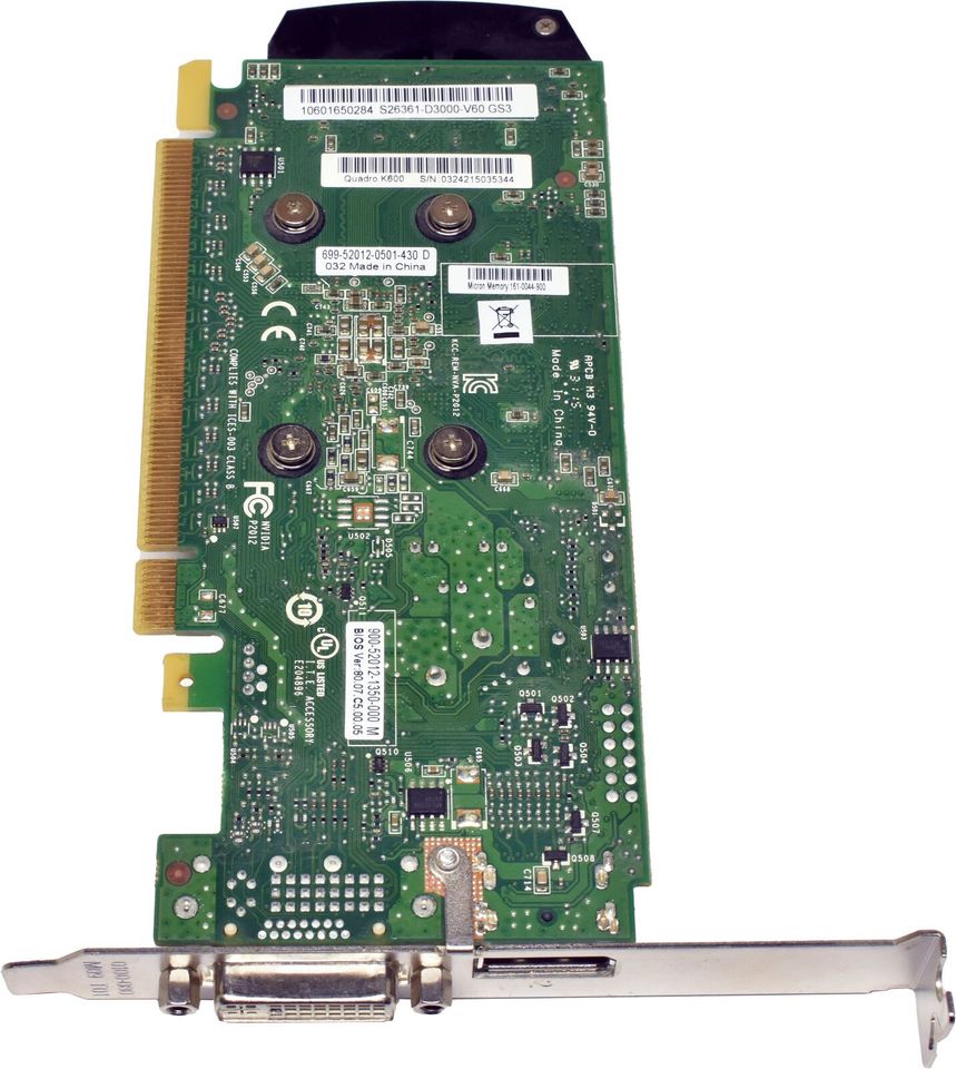 NEU! Fujitsu Nvidia Quadro K600 S26361-D3000-V60 Grafikkarte in Hamburg