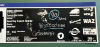 Herbert Grönemeyer in Bochum Ticket Innenraum Essen - Steele Vorschau