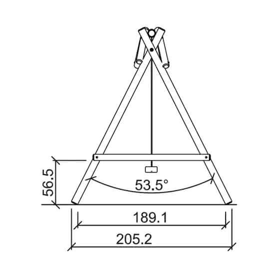 Doppelschaukel Frida Bausatz, TÜV-geprüft für nur 237,49 € in Bochum