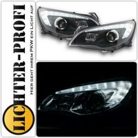 Led TFL Scheinwerfer Set schwarz für Opel Astra J BJ 2009 - 2012 Hessen - Calden Vorschau