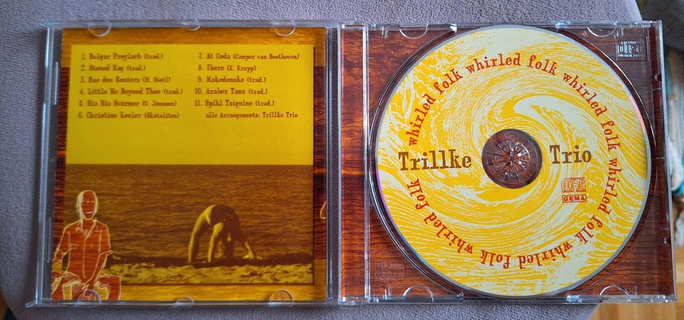 CD Trillke Trio "whirled folk" Musik Klezmer Ska Zirkuspolka in Abensberg