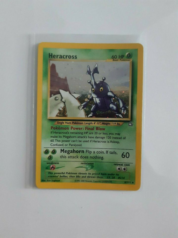 Pokemon Neo Genesis Karten Pokemonkarten englisch holo alt foil in Frankfurt am Main