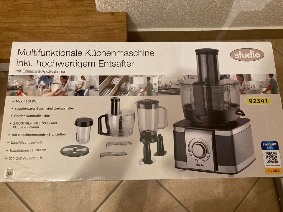 Küchenmaschine multifunktional inkl. Entsafter in Warngau