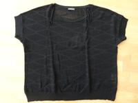 Damen Feinstrick T-Shirt Pullover für den Sommer schwarz Gr XL 48 Bayern - Rückersdorf Vorschau