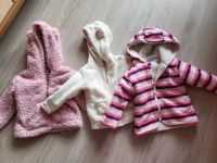 Plüschjacken Teddy Ohren Pullover Reißverschluss Mädchen rosa Hamburg - Bergedorf Vorschau