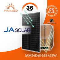 JA Solar JAM54D40-MB 425W Black Frame bifazial (Palette) Niedersachsen - Elze Vorschau