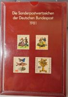 Die Sonderpostwertzeichen 1981 der Deutschen Bundespost Rheinland-Pfalz - Müden  Vorschau