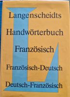 Langenscheidt Handwörterbuch Französisch-Deutsch Deutsch-Franz. Niedersachsen - Braunschweig Vorschau