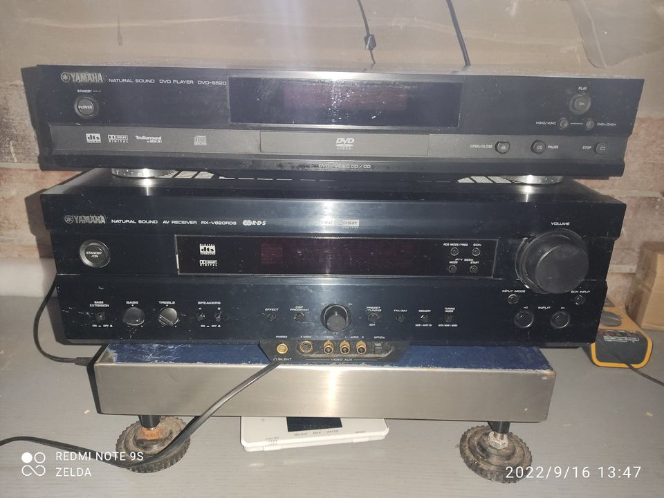 yamaha DVD- S520 Medel RX-V620RDS Video Verstärker in Gera