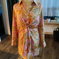 Shein Kleid Muster Rosa Orange Neu Gr. 36 Bayern - Veitsbronn Vorschau