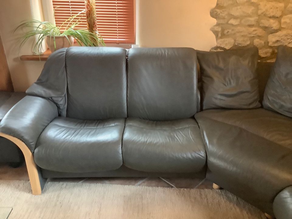 Stressless Couch Grey Sitzecke Sofa in Undenheim