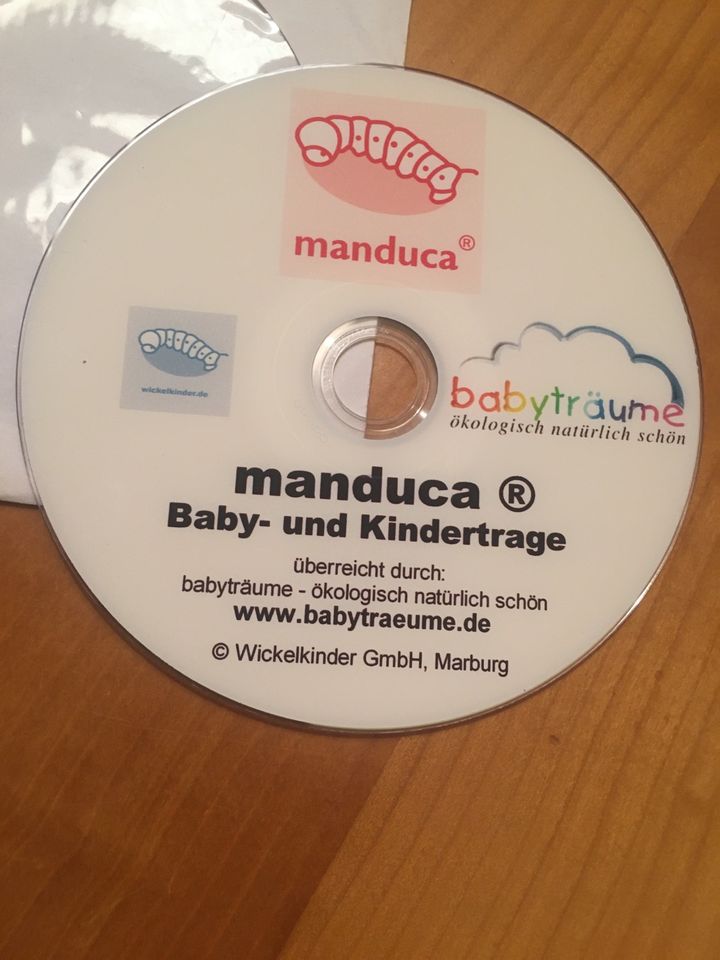 Manduca Babytrage Trage inkl. CD (Bedienungsanleitung) in Krefeld
