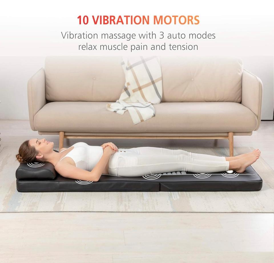 Massagematte mit Wärmefunktion, Shiatsu, 10 Vibrationsstufen in Bad Abbach