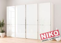 IMOLA W Kleiderschrank 300cm Glas weiss AUSSTELLUNGSSTÜCK by NIKO Nordrhein-Westfalen - Rheine Vorschau
