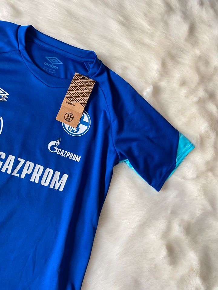 Fc Schalke 04 Junior tshirt Trikot gr 158cm 13J blau türkis umbro in Düsseldorf