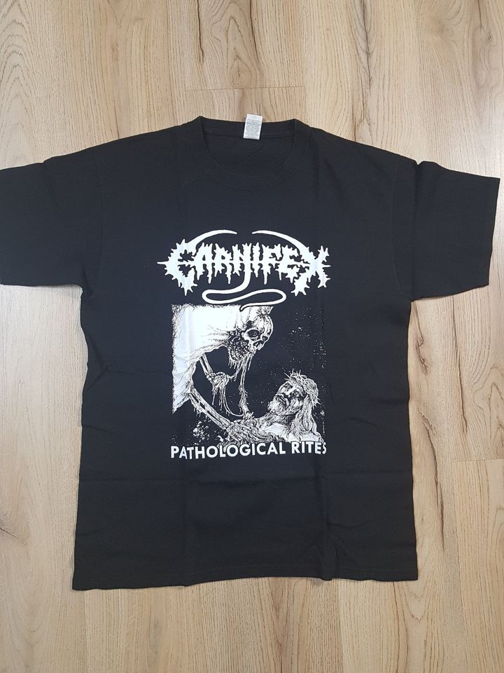 Carnifex - Pathological Rites, Gr. L, Shirt (Death Metal,Finland) in Übach-Palenberg