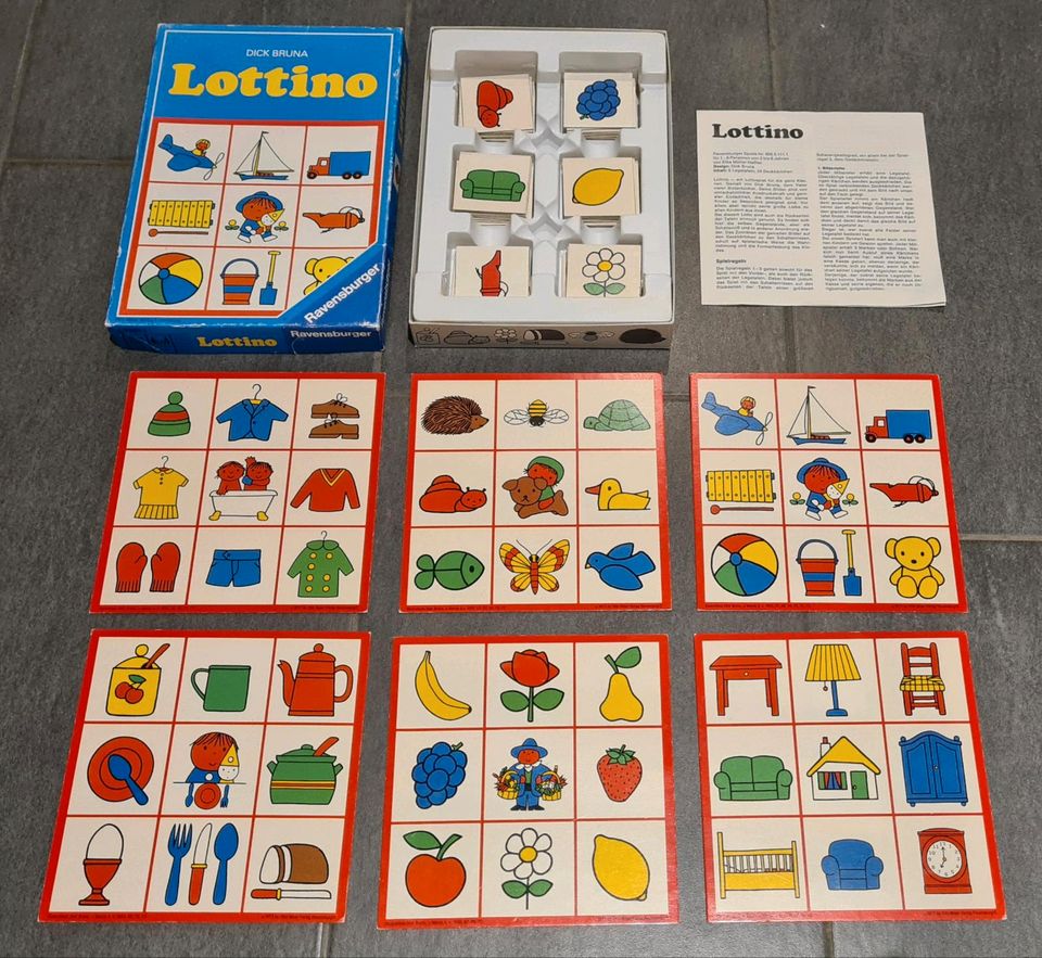 Ravensburger - Lottino * 1977 * Rarität * Gesellschaftsspiel in Adelheidsdorf