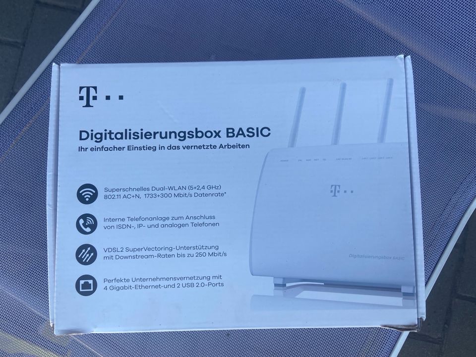 Router, Digitalisierungsbox BASIC in Bahretal