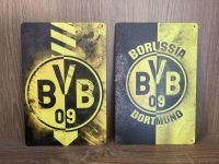 BVB Dortmund Fußball Blechschild 2er PACK Neu Stuttgart - Stuttgart-Süd Vorschau