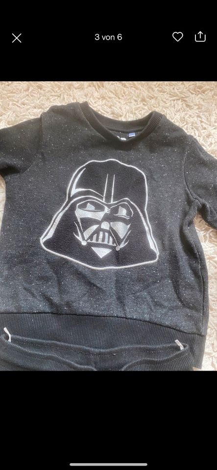 C&A Jungen Star Wars Sweatshirt und Sweathose Jogginghose Gr.110 in Ergolding