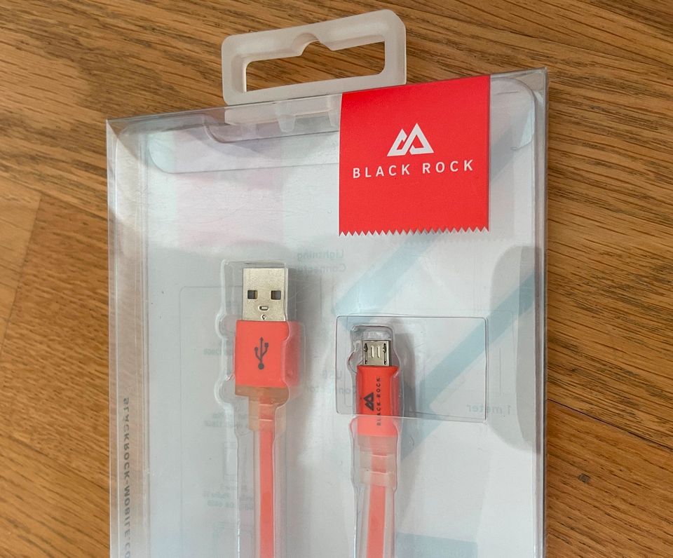 Charge & Sync Kabel Blackrock USB an Micro-USB 1m in Berlin