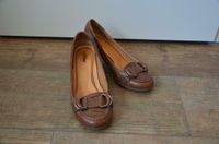 braune Vintage Damenschuhe S.Oliver High Heels Pumps 38 Bayern - Ebensfeld Vorschau