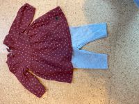 Niedliches Babyset aus Kleid und Leggins 56 Nordrhein-Westfalen - Reichshof Vorschau