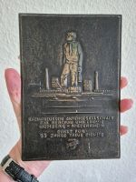 Rheinpreussen Bergwerk  Homberg Metalltafel 25 Jahre Dank Nordrhein-Westfalen - Rheinberg Vorschau