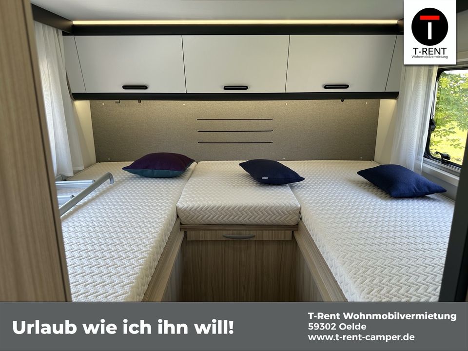 SunLiving Familien Wohnmobil mieten 6.7.-14.7.24 4 Personen in Oelde