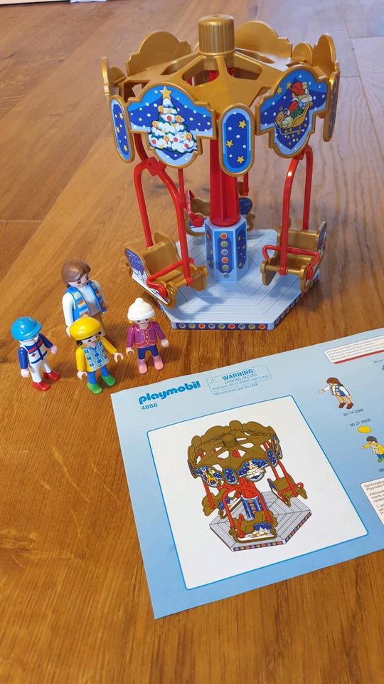 Playmobil 4888 Schlittenkarusell Weihnachtskarusell in Hohenroda