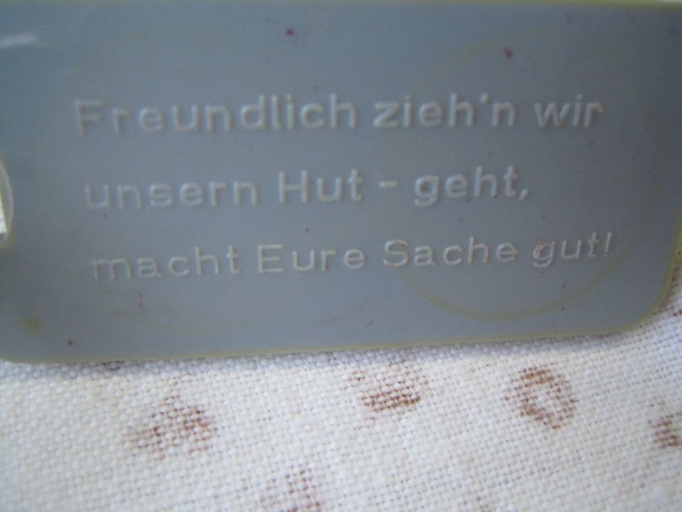 DDR Trabant Trabi Sandmännchen NVA Wimpel Sammeln in Bramsche