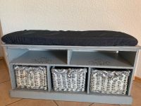 Garderobe Sitzbank grau shabby vintage mit Körben Bayern - Aindling Vorschau