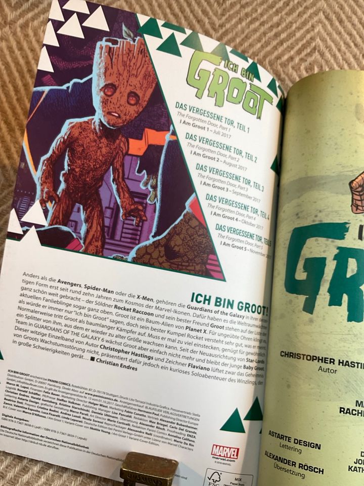 Marvel Comic: ICH BIN GROOT * 2018 MARVEL in Bonn