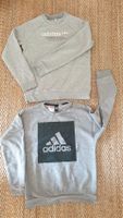 Adidas Pullover Sweatshirt Baumwolle Gr 146 Grau Top Pankow - Prenzlauer Berg Vorschau