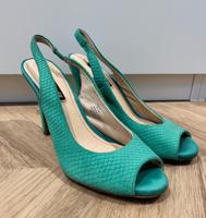 H&M PREMIUM SELECTION Gr. 38 Pumps Peeptoes Sandalen grün türkis Thüringen - Hildburghausen Vorschau